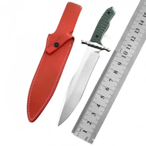 Heier sells a straight knife for outdoor camping and survival, portable straight knife, Rambo knife